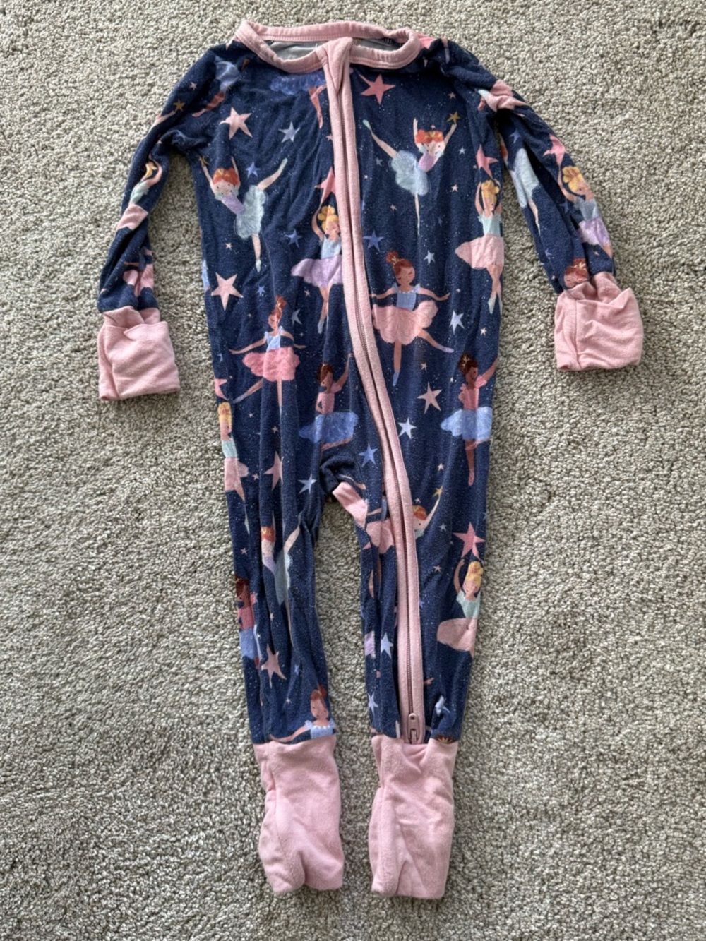 Little Sleepies Ballerina Footie 3-6 months